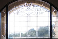 Beveled transom