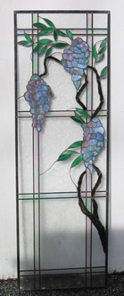 A copper foil window