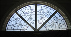 A fanlight transom